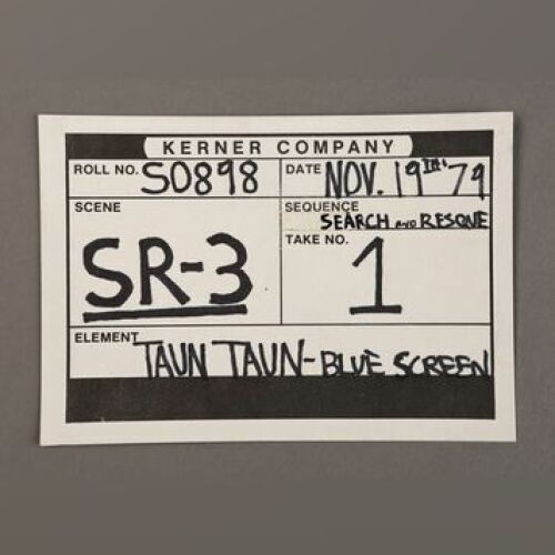 STAR WARS: EPISODE V - THE EMPIRE STRIKES BACK - 'SR-3' Tauntaun Kerner Company Small Paper Slate