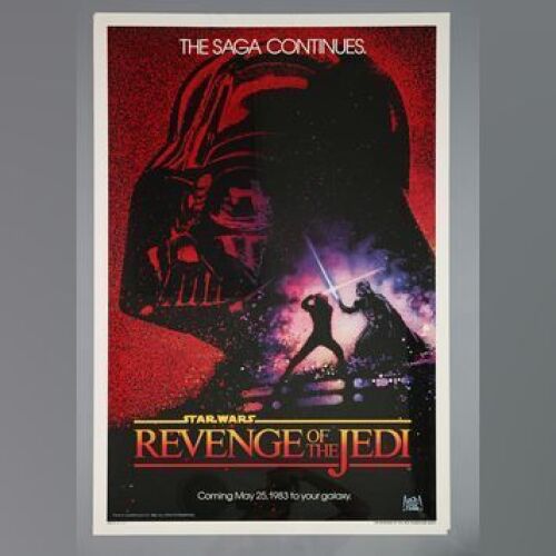 STAR WARS: EPISODE VI - RETURN OF THE JEDI - 'Revenge of the Jedi' One Sheet