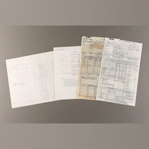 STAR WARS: EPISODE VI - RETURN OF THE JEDI - Blue Harvest Printed Call Sheets and Assorted Paperwork