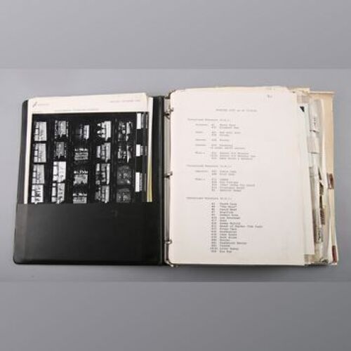 STAR WARS: EPISODE VI - RETURN OF THE JEDI - Phil Tippett's Creature Bible of Photos, Printed and Handwritten Notes