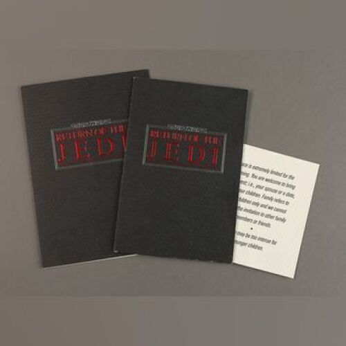 STAR WARS: EPISODE VI - RETURN OF THE JEDI - Special Advanced Screening Invitation