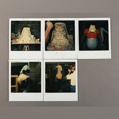 STAR WARS: EPISODE VI - RETURN OF THE JEDI - Gamorrean Guard and Yak Face Polaroids