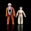 Lot # 60 - Loose Luke Skywalker & Princess Leia (Polish Bootleg Figures)