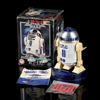 Lot # 70 - Missile Firing R2-D2 Diecast Toy