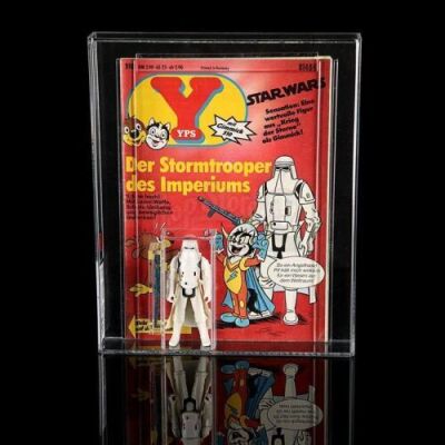 Lot # 111 - YPS Comic With Hoth Stormtrooper UKG 80