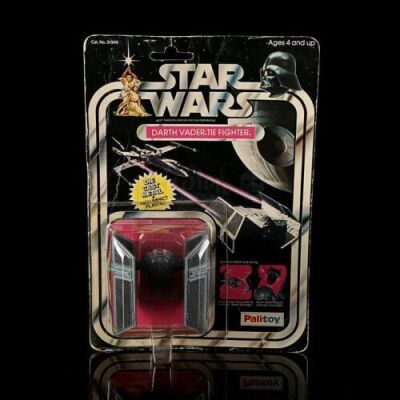 Lot # 158 - Diecast Darth Vader TIE Fighter