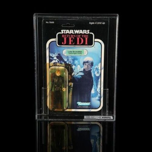 Lot # 194 - Luke Skywalker (Jedi Knight Outfit) ROTJ77A UKG Y75