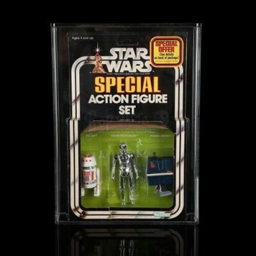 Lot # 236 - Droid Set SW Series 2 3-Pack AFA 75