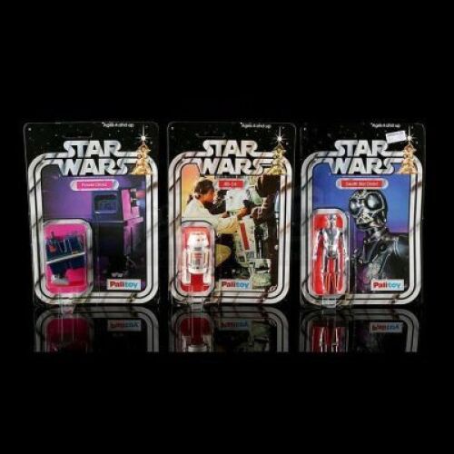 Lot # 242 - R5-D4, Death Star Droid & Power Droid