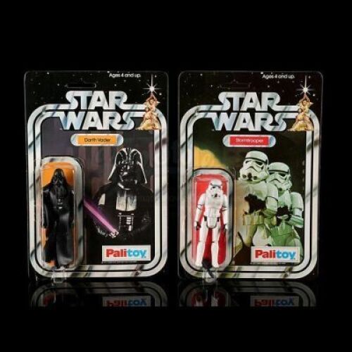 Lot # 247 - Stormtrooper and Darth Vader