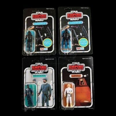 Lot # 262 - TIE Fighter Pilots, Cloud Car Pilot and Bespin Security Guard