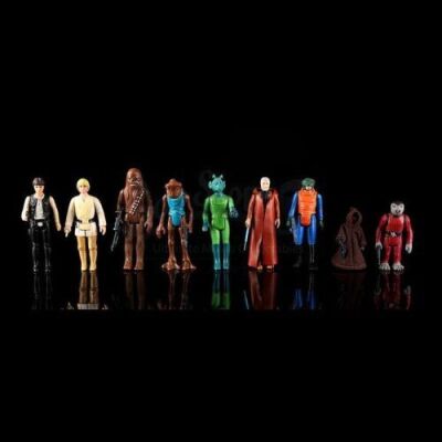 Lot # 292 - Loose Cantina Action Figures
