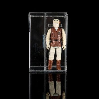 Lot # 299 - Loose Dark Brown PBP Rebel Soldier Pale Face AFA 80