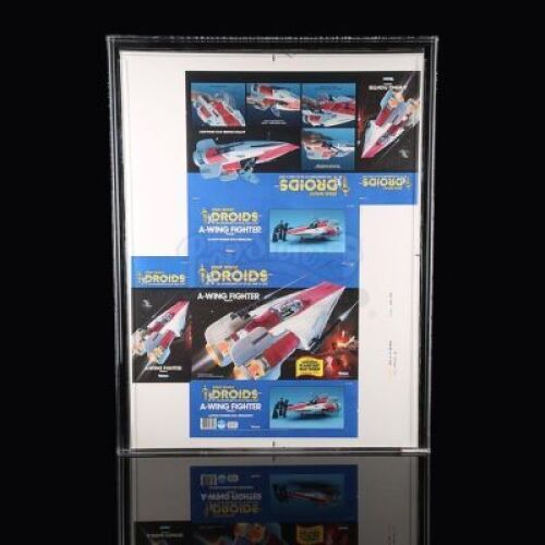 Lot # 346 - A-Wing Fighter Cromalin AFA 85