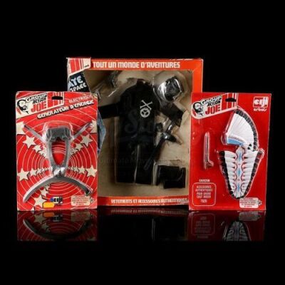 Lot # 489 - 3 Group Action Joe Accessory Packs