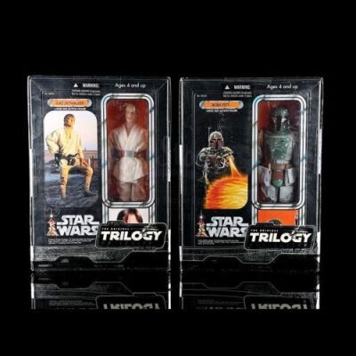 Lot # 522 - Original Trilogy Collection Large Size Action Figures