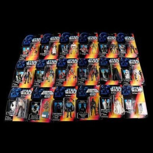 Lot # 536 - Red/Orange POTF2 Action Figures - Sealed