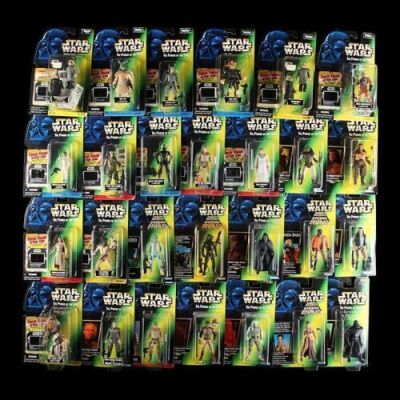 Lot # 537 - Power of the Force Action Figures