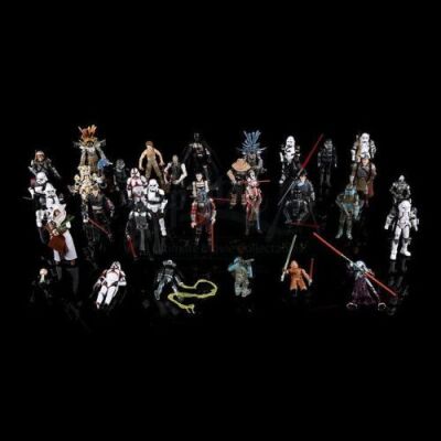Lot # 580 - Force Unleashed Action Figures