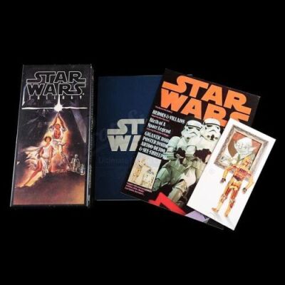 Lot # 663 - CD Box Set, Cast and Crew List, Poster Magazine and Press Invite