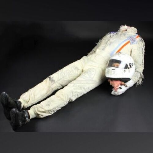 RUSH - Crashed Racing Driver Body & Severed Head in Helmet (RP235)