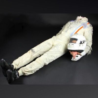 RUSH - Crashed Racing Driver Body & Severed Head in Helmet (RP235)