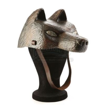 Ephraim Black's Wolf Tribal Helmet