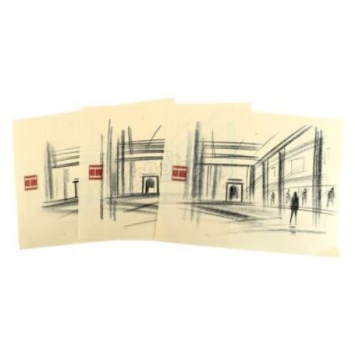 Alice Cullen's Dance Studio Sketch Prints Set