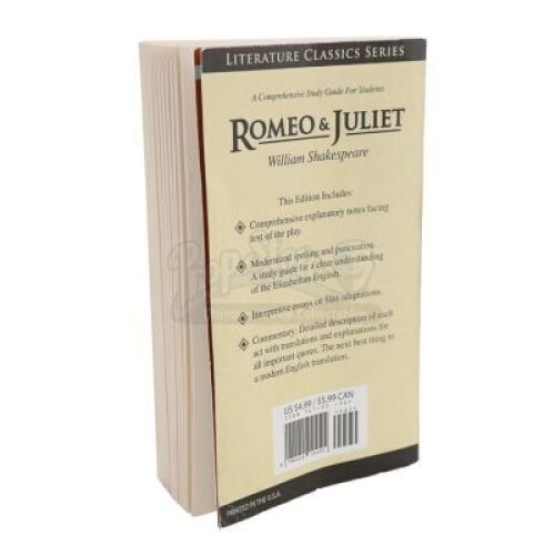 Bella Swan's Romeo and Juliet