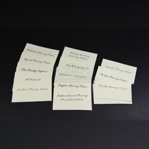RUSH - Awards Ceremony Table Cards (RP146)