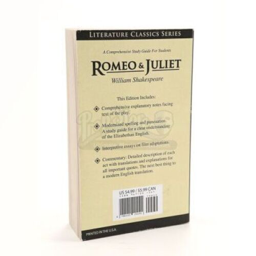 Bella Swan's Romeo and Juliet