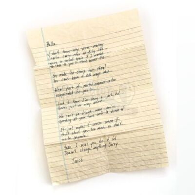 Jacob Black's Letter to Bella