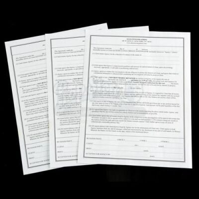 Lot # 32: MARVEL'S JESSICA JONES (TV SERIES) - Set of Three Alias Investigations Contracts
