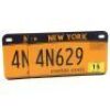 Lot # 57: MARVEL'S JESSICA JONES (TV SERIES) - Pair of Luke Cage's Motorcycle License Plates