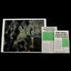 Lot # 58: MARVEL'S JESSICA JONES (TV SERIES) - Jessica Jones' VFX Newspaper Clippings and Photo of Luke Cage
