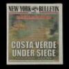Lot # 70: MARVEL'S JESSICA JONES (TV SERIES) - Will Simpson's 'Costa Verde Under Siege' Newspaper