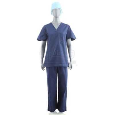Lot # 94: MARVEL'S JESSICA JONES (TV SERIES) - Jessica Jones' Metro-General Escape Scrubs Costume