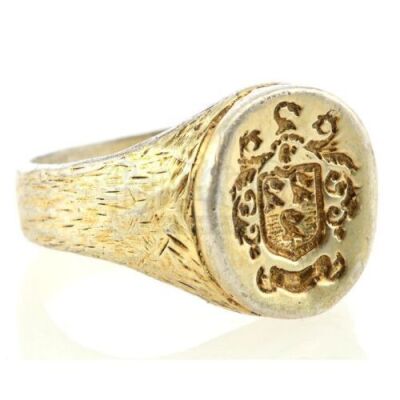 Lot # 101: MARVEL'S JESSICA JONES (TV SERIES) - Karl Malus' Gold Ring