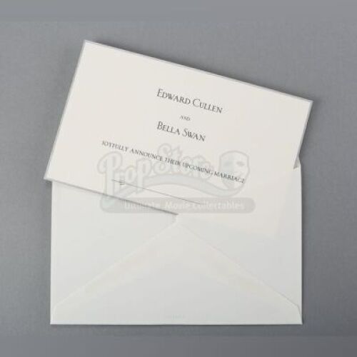 Bella and Edward's Wedding Announcement