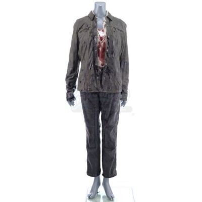 Lot # 157: MARVEL'S JESSICA JONES (TV SERIES) - Alisa Jones' Bloodied Evidence-Burning Costume