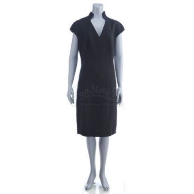 Lot # 163: MARVEL'S JESSICA JONES (TV SERIES) - Jeri Hogarth's Coffee with Inez Green Dress