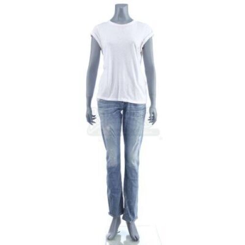 Lot # 212: MARVEL'S JESSICA JONES (TV SERIES) - Jessica Jones' Bloodied Pryce Cheng Shooting Costume