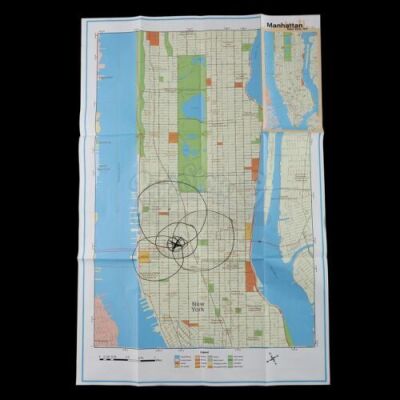 Lot # 241: MARVEL'S JESSICA JONES (TV SERIES) - Jessica Jones' Tracking Map