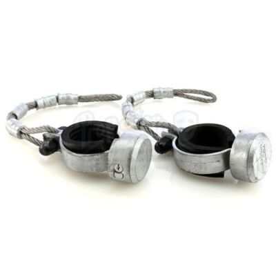 Lot # 247: MARVEL'S JESSICA JONES (TV SERIES) - Alisa Jones' Stunt Prison Restraints