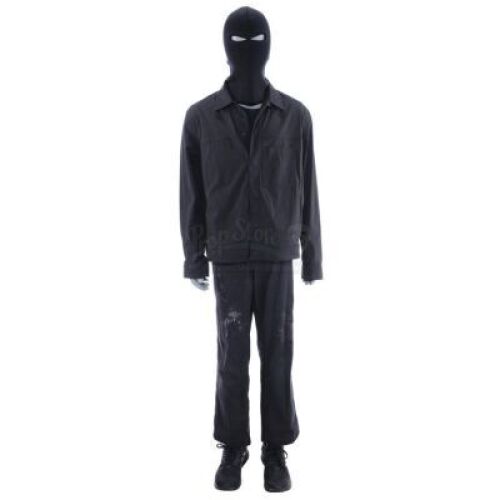 Lot # 359: MARVEL'S JESSICA JONES (TV SERIES) - Gregory Sallinger's Black Balaclava Costume