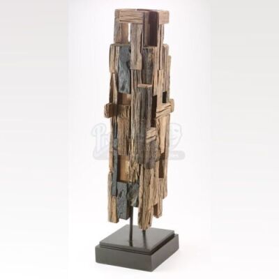 Cullen House Wood Tower Patio Sculpture