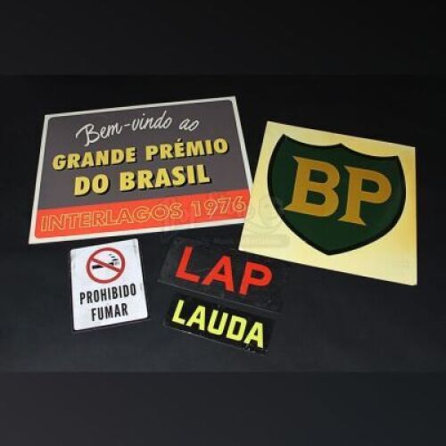 RUSH - Selection of Trackside Signage (RP225)
