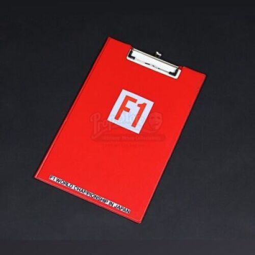 RUSH - Japanese Grand Prix Red F1 Clipboard with Race Day Paperwork (RP004)