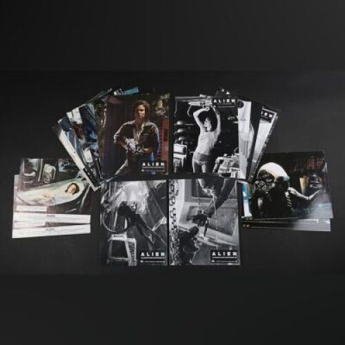 Lot # 59 - Alien & Aliens Collection Auction - Seventeen Mixed Front of House Cards