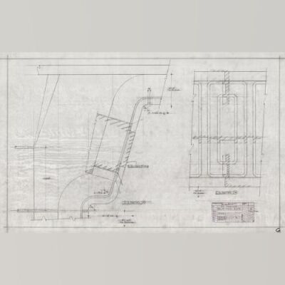 Lot # 91 - Alien & Aliens Collection Auction - Narcissus Internal Detail 'Detail 4 FSD&rsquo;s' Original Hand Drawn Production Design Artwork